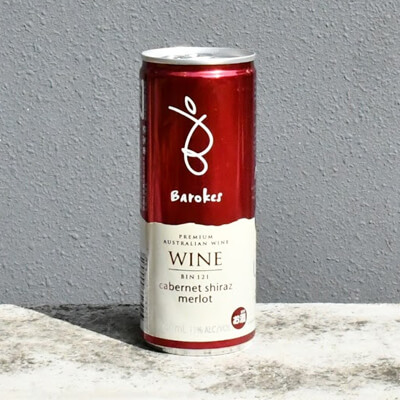 バロークス　プレミアム缶ワイン（赤）